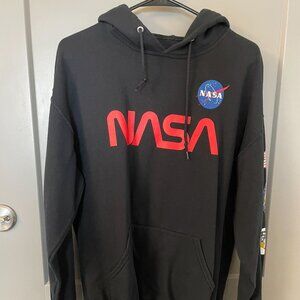Bowery Supply Men's Large Black NASA Hoodie